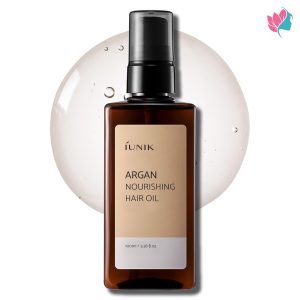 خرید روغن آرگان مو نرم‌کننده و مرطوب‌کننده جونیک حجم 100 میلی‌لیتر از نارویس